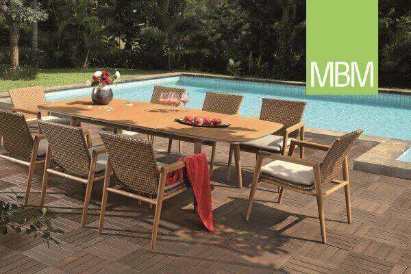 MBM Mirotex-Twist & Resysta Sitzgruppe "Virginia" : gartenmode.de