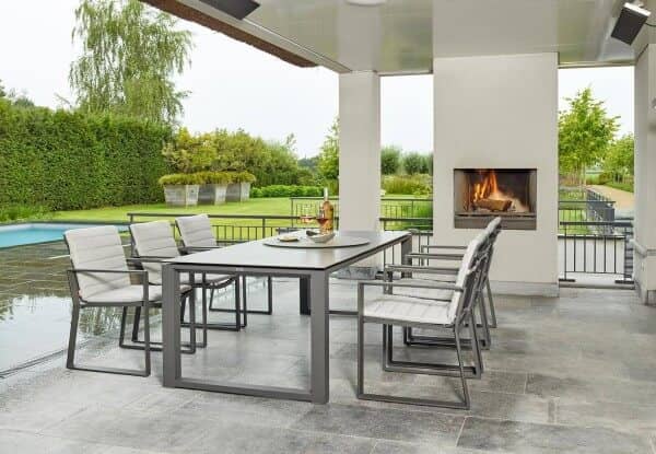 LIFE Aluminium Sitzgruppe Primavera mit Kissen