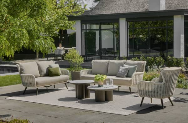 Key Largo Lounge Set 6-Personen bronze