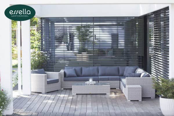 Essella Polyrattan Lounge Palm Beach Rundgeflecht Too Design