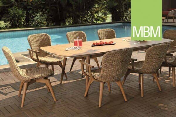 MBM Mirotex-Twist & Resysta Sitzgruppe "Orlando" : gartenmode.de