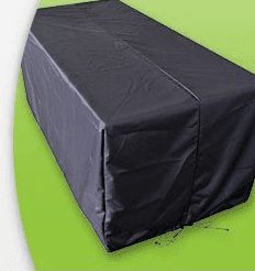 Wetterschutz für die Polyrattan Kissenbox L