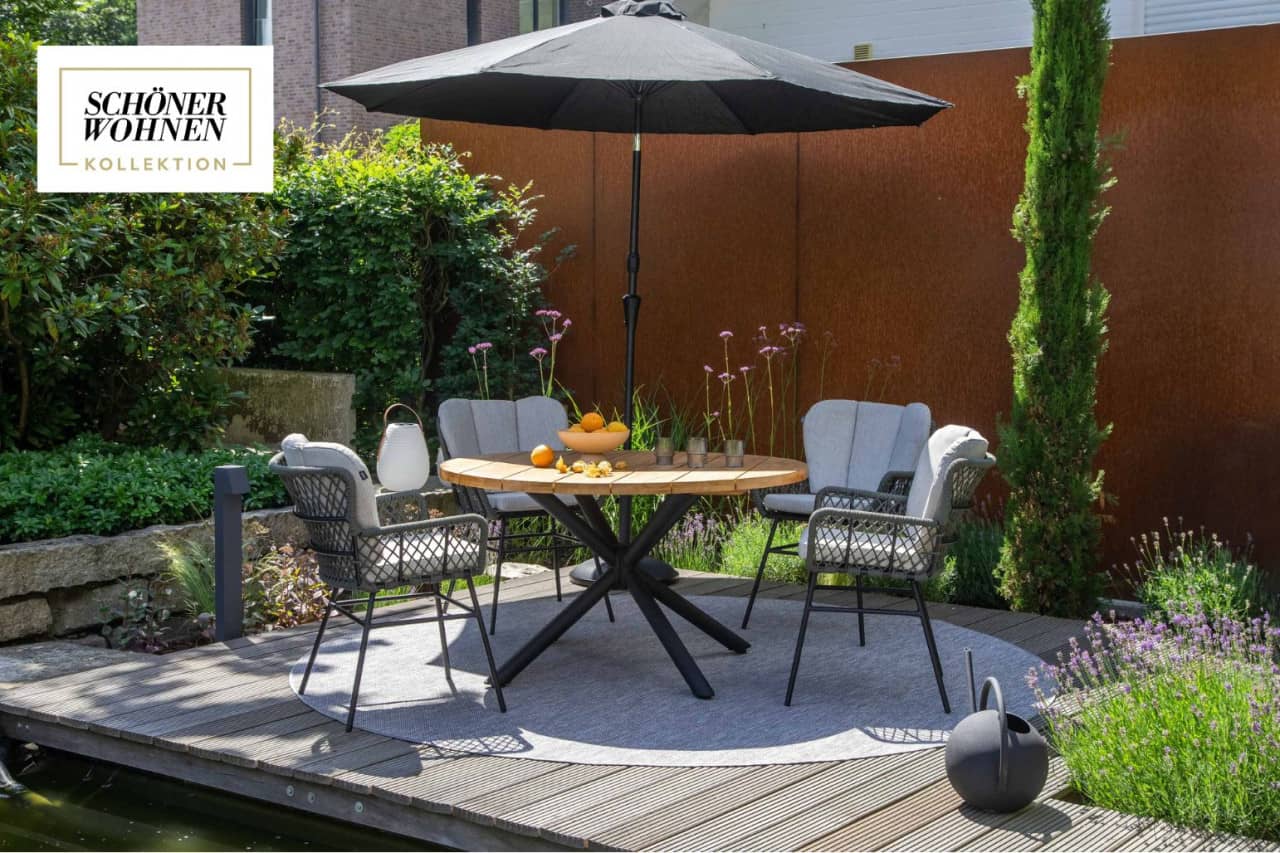 Hartman Schöner Wohnen Essgruppe Benet und Saba rund 4-Personen