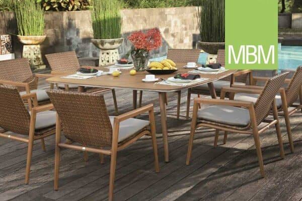 MBM Mirotex-Twist & Resysta Sitzgruppe "Virginia II" : gartenmode.de
