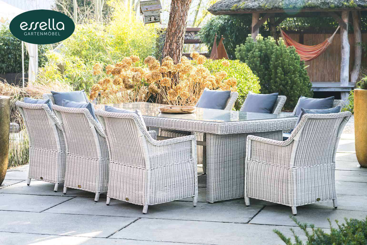 Polyrattan Gastronomie. Cheap Polyrattan Tisch Paula With ...