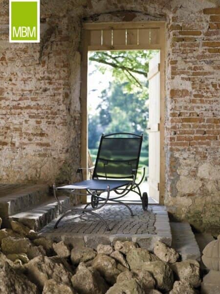 MBM Schmiedeeisen Sonnenliege "Medici" : gartenmode.de