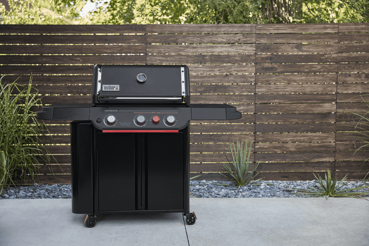 WEBER Genesis E-330WR Gasgrill Stealth Edition